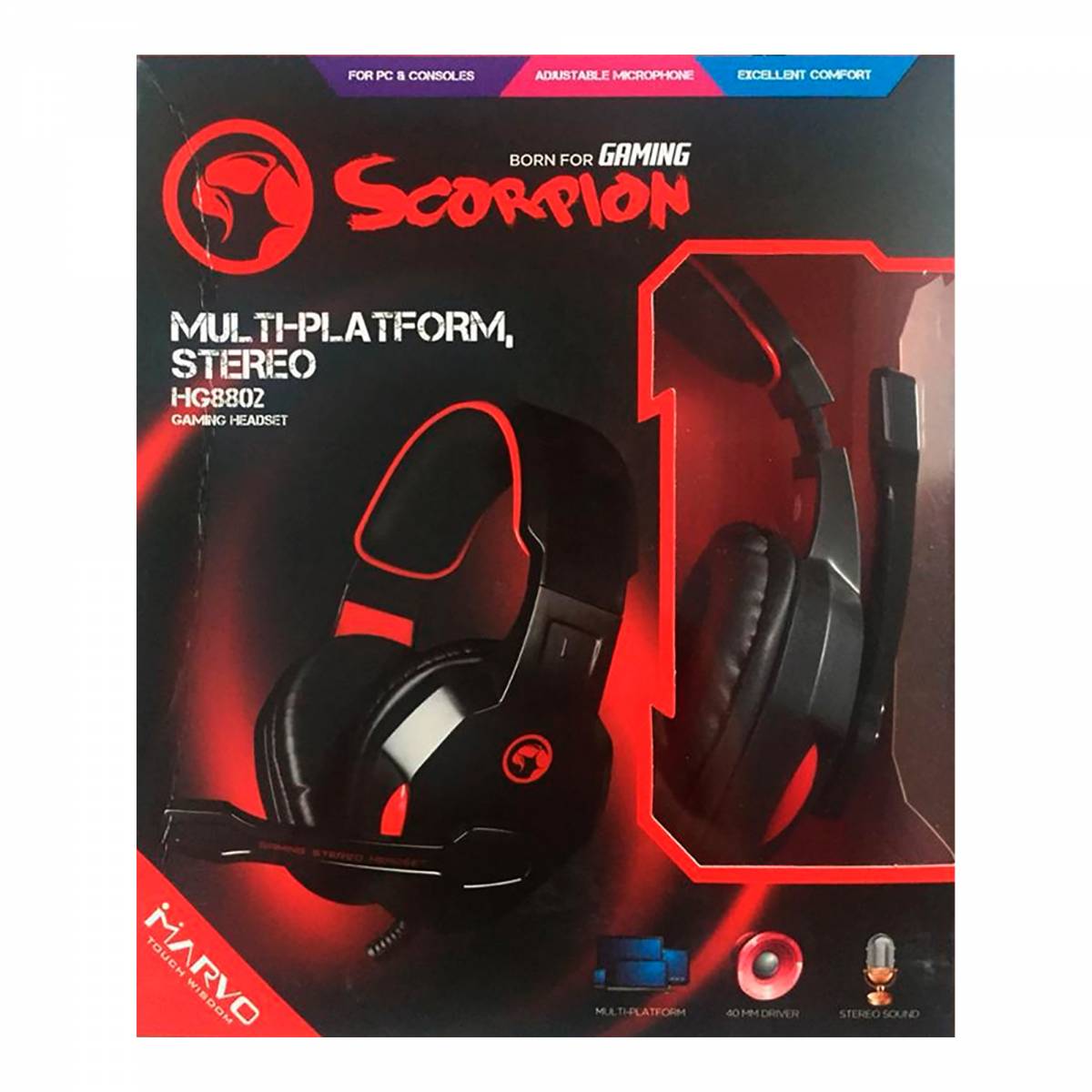 Imagen adicional 3 de Auricular Gamer Scopion HG8802 para pc, ps3, ps4, xbox