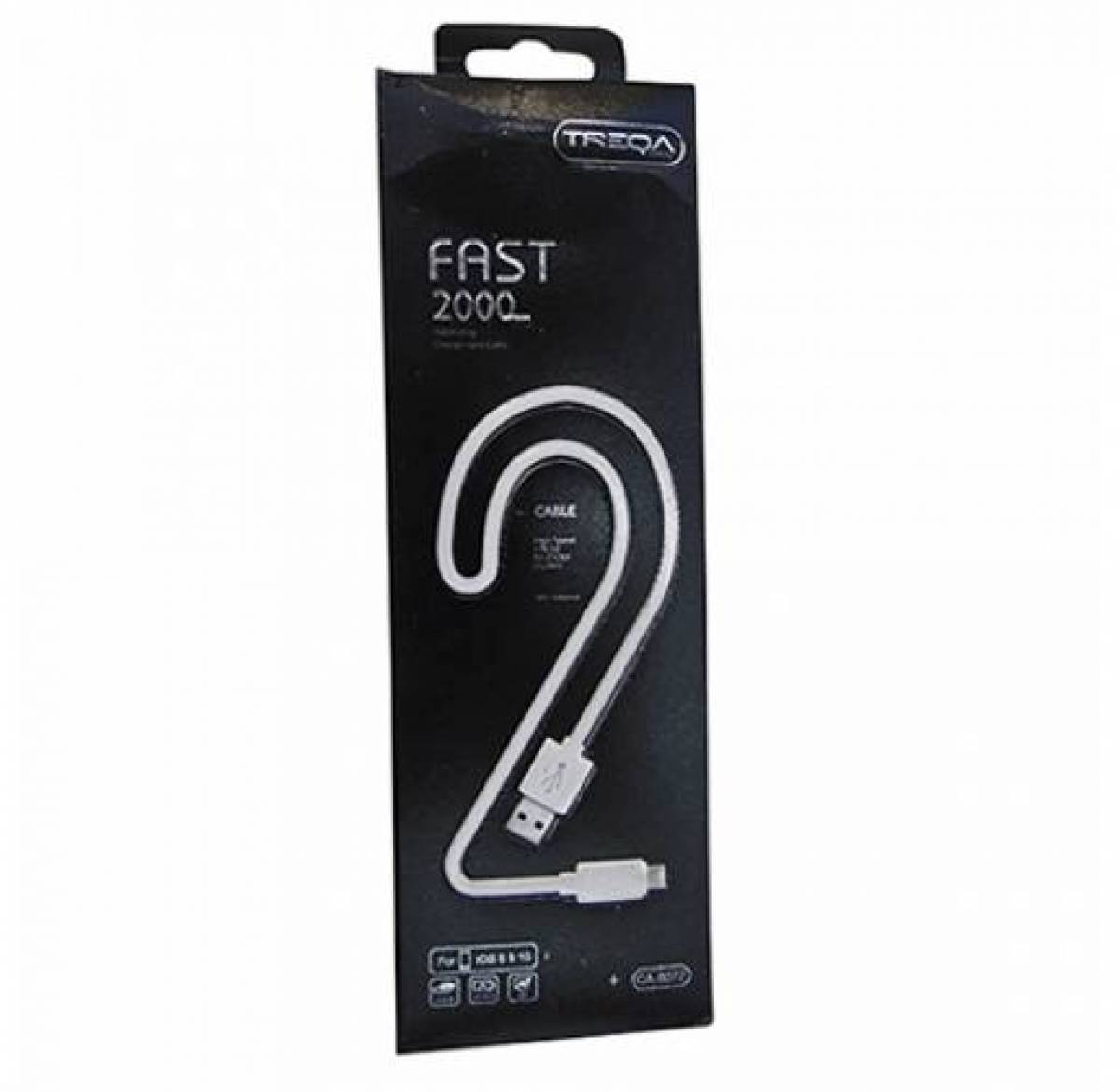 Imagen adicional 2 de Cable de datos USB para Iphone 2metros buena calidad