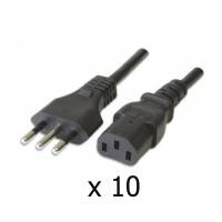 Foto del baner flotante de Cable de poder para Pc conexión tres en linea