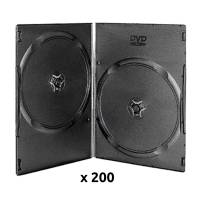 Foto del baner flotante de Cajas Estuche DVD 7mm doble fino X 200 unidades