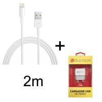 Foto del baner flotante de Cargador + cable de iphone fast charge 2 metros buena