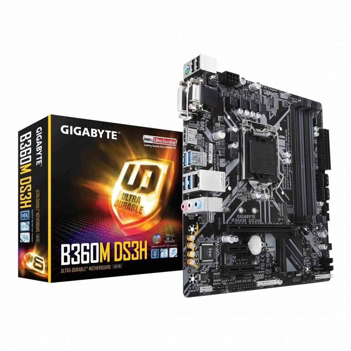 Gigabyte b360m ds3h обзор