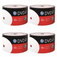 Foto del baner flotante de Pack de 4 Bulks de dvd hp -r printables total 200 dvd