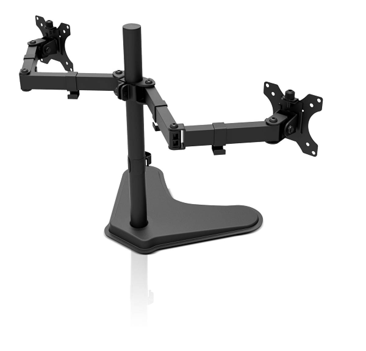 Imagen adicional 2 de Soporte doble para monitor led lcd con base escritorio