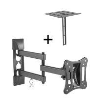 Foto del baner flotante de Soporte movil para tv - monitor led de hasta 24 + canalera
