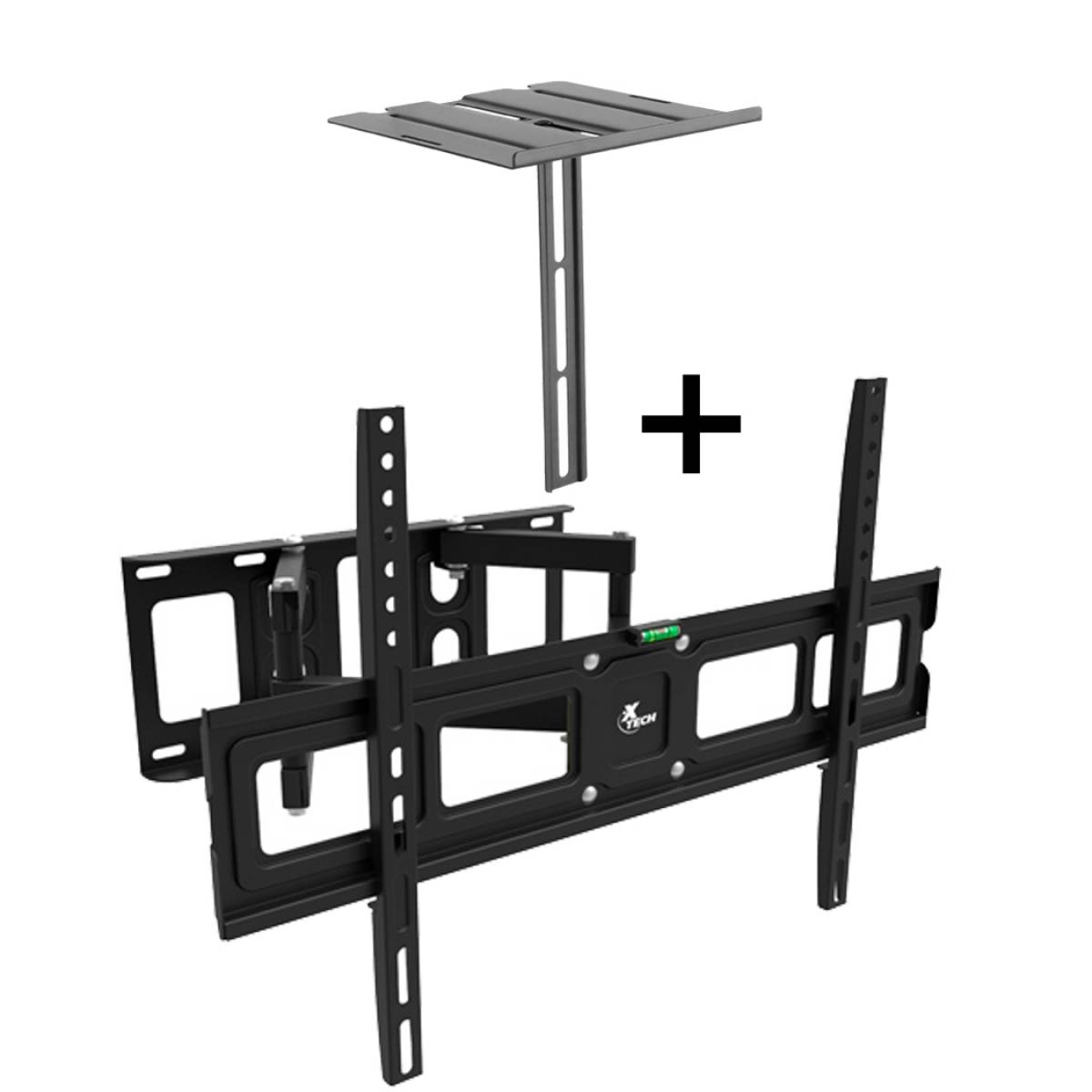 Imagen adicional 1 de Soporte movil para tv de hasta 65 + soporte canalera