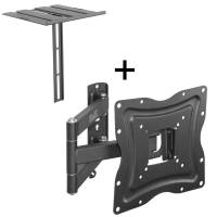 Foto del baner flotante de Soporte para tv led hasta 46 Klip + canalera