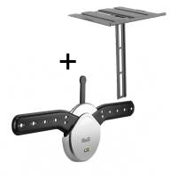 Foto del baner flotante de Soporte ultra slim para tv led 70 curvo + soporte cnaalera