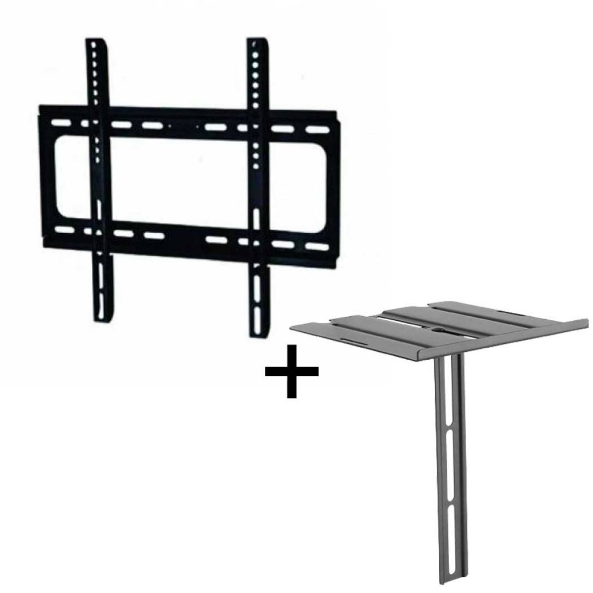 Imagen adicional 1 de Soporte para tv led fijo hasta 55 pulgadas + sop de canalera