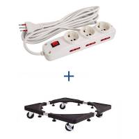 Foto del baner flotante de Zapatilla conatel 3m+ soporte heladera con ruedas