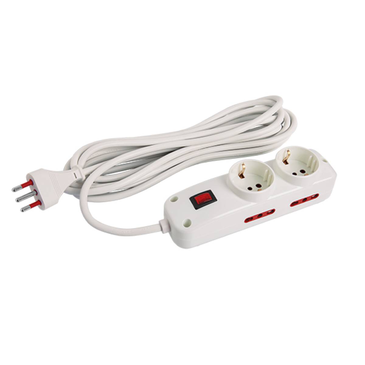 Imagen adicional 2 de Pack de 3 Zapatillas alargue Conatel Schuko 3 en linea
