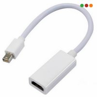 Foto del baner flotante de Adaptador Mini DisplayPort M a HDMI H | Anbyte