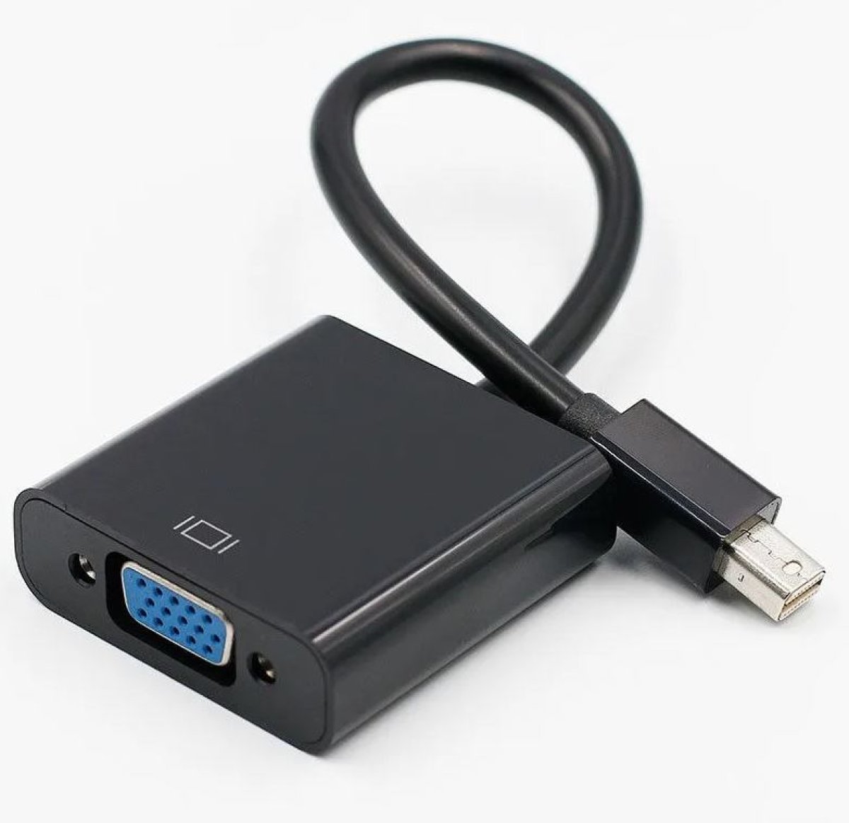 Imagen adicional 1 de Adaptador Mini DisplayPort M a VGA H | 15 cm | Anbyte
