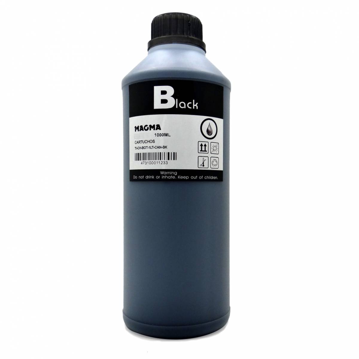 Imagen adicional 1 de BOTELLA TINTA BLACK 1LT UNIVERSAL BROTHER, EPSON, CANON Y HP