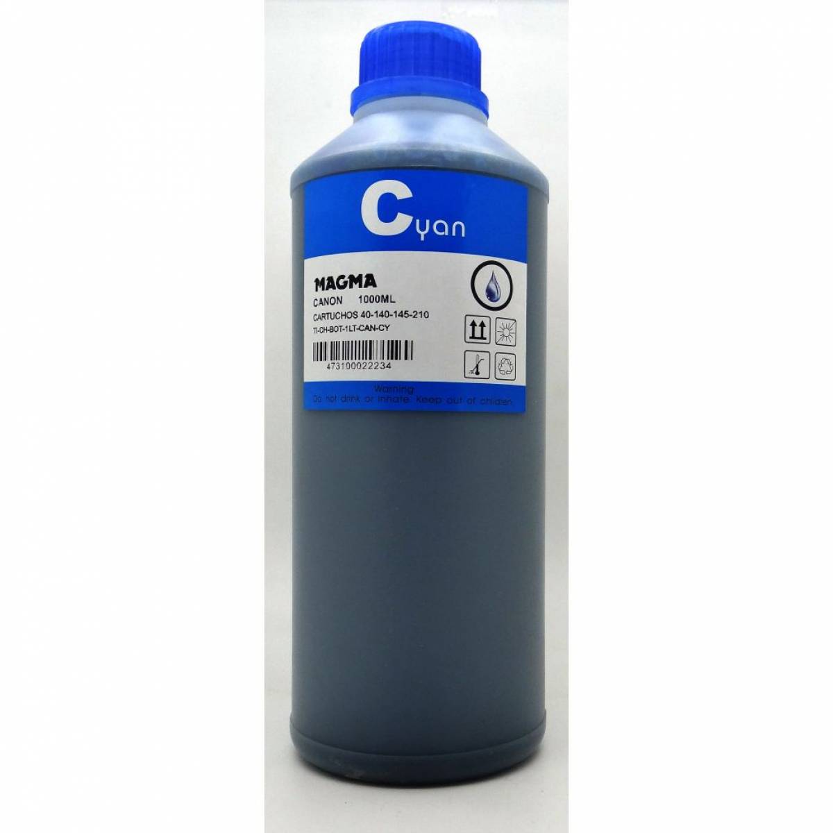 Imagen adicional 1 de BOTELLA TINTA CYAN DE 1LT UNIVERSALP/IMPRESORAS