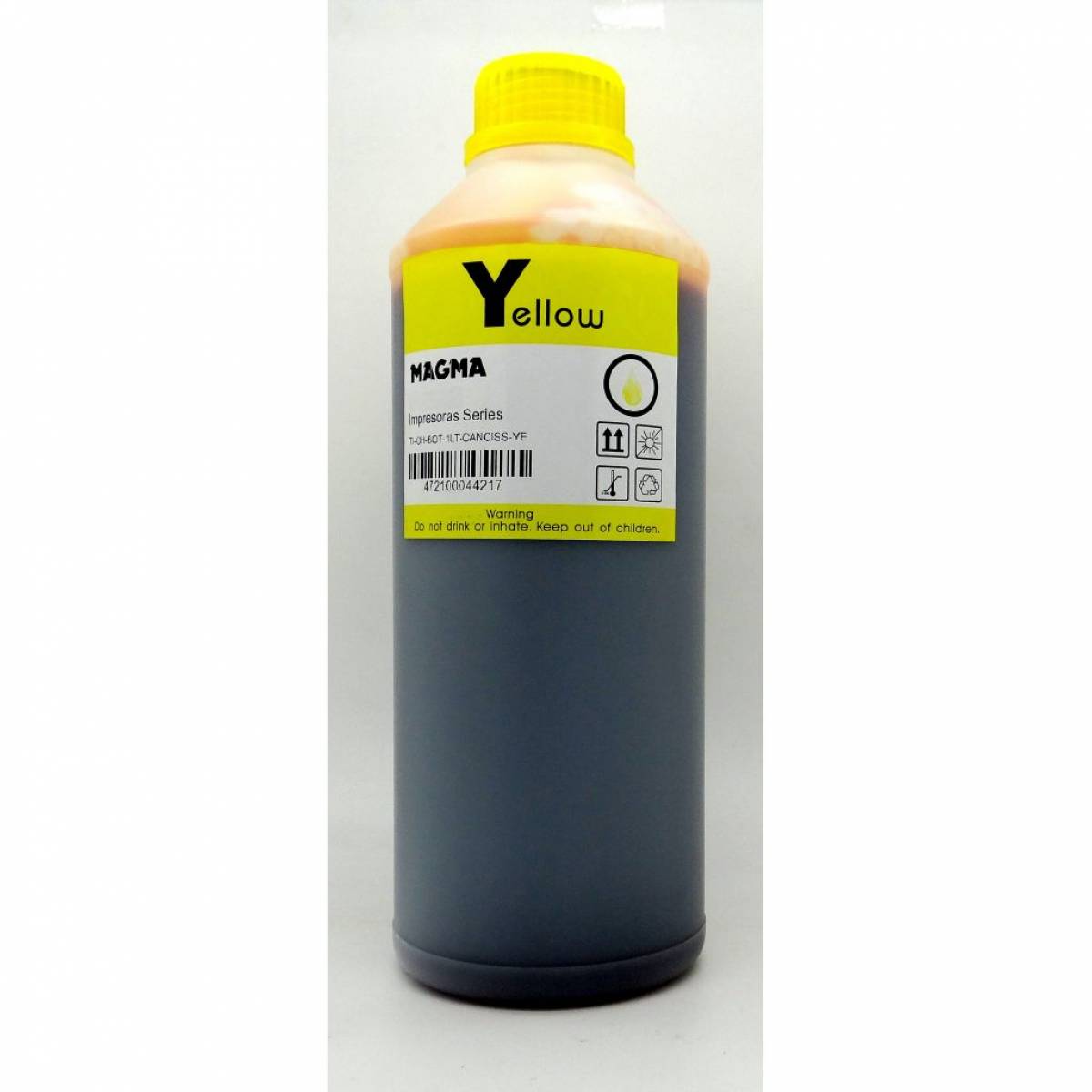 Imagen adicional 1 de BOTELLA TINTA YELLOW DE 1LT UNIVERSAL P/IMPRESORAS