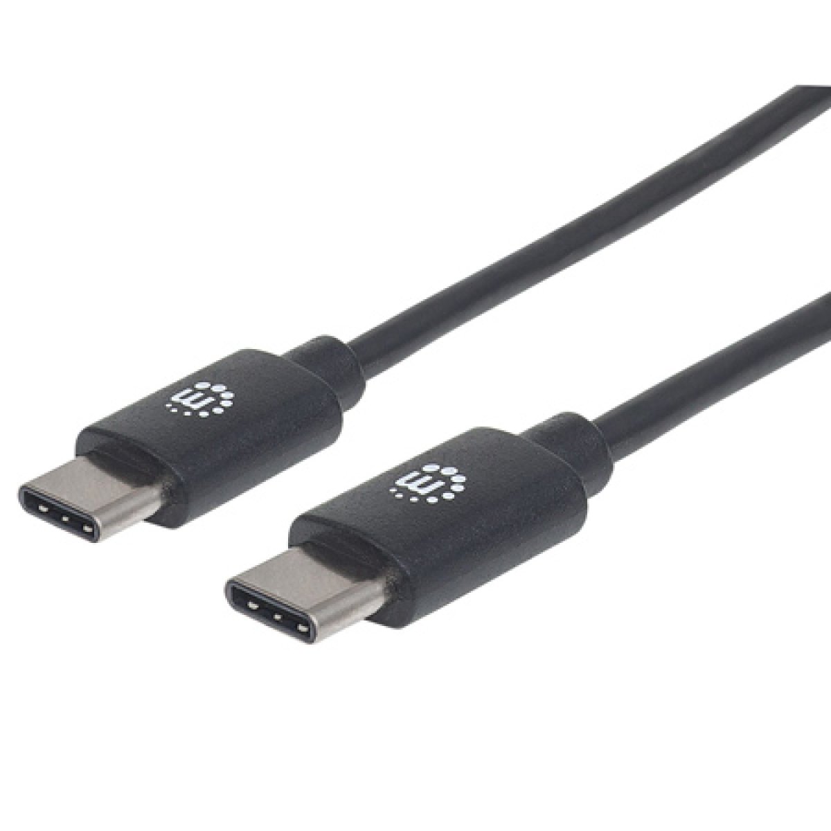 Imagen adicional 1 de CABLE DATOS | USB C M/M | 2M | MANHATTAN