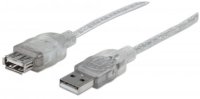 Foto del baner flotante de Cable extensor usb A 2.0 Manhatan 1.8 m