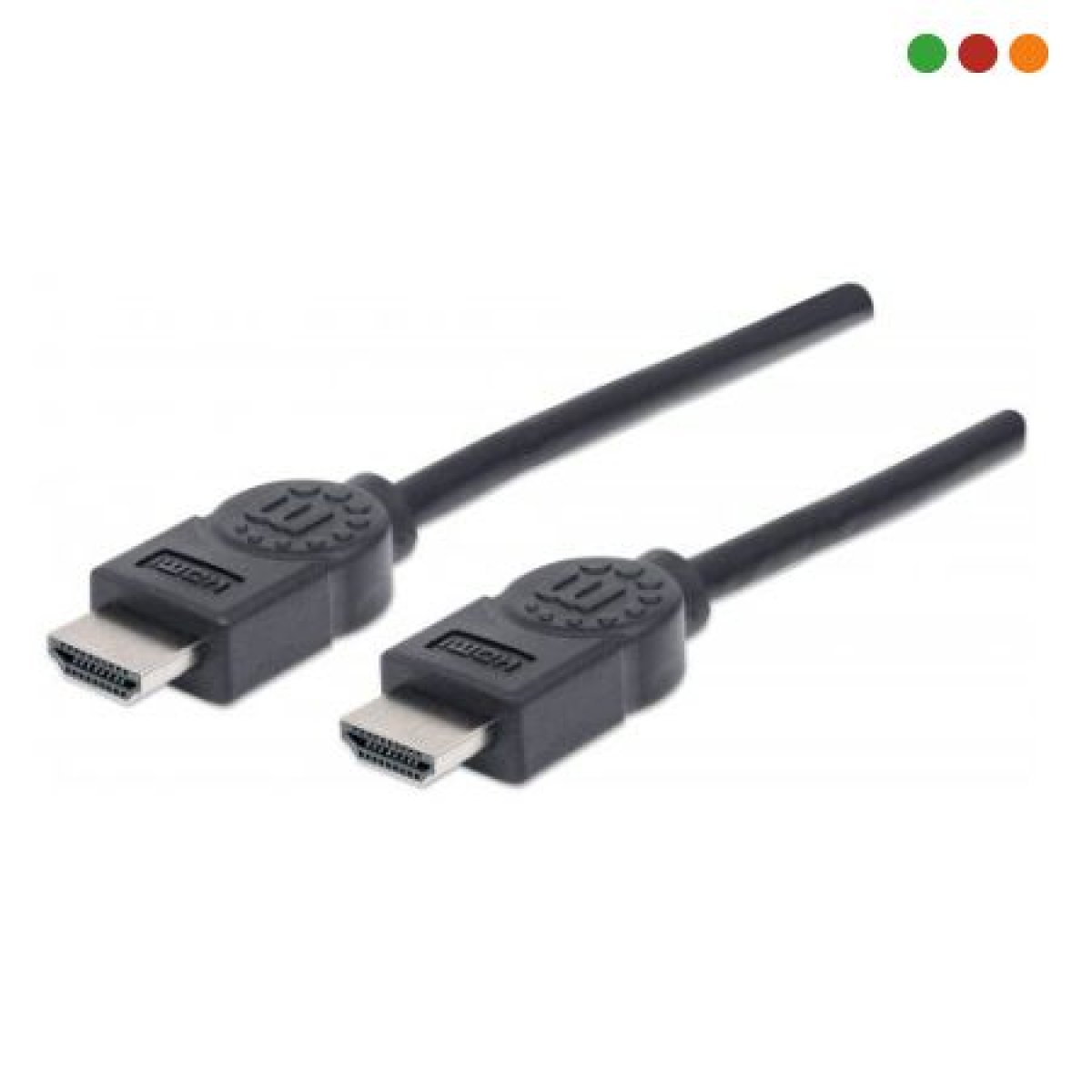 Imagen adicional 1 de Cable HDMI macho/macho 1,8 mts 4K Blindado | Manhattan