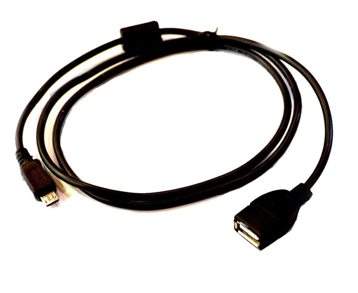 Imagen adicional 1 de Cable MicroUSB macho a USB hembra