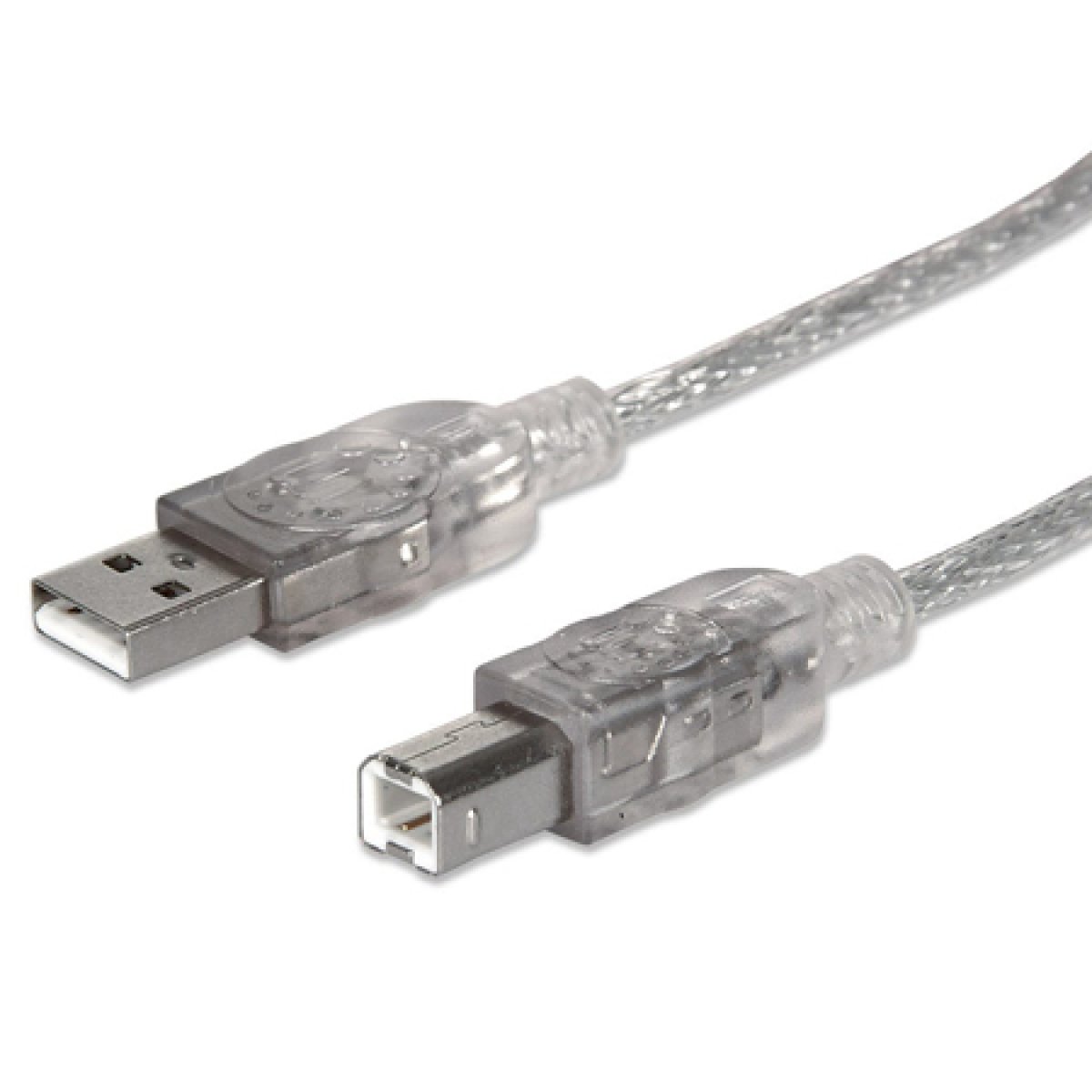 Imagen adicional 1 de Cable USB 2.0 A/B 4,5 mts - Para impresora - Manhattan