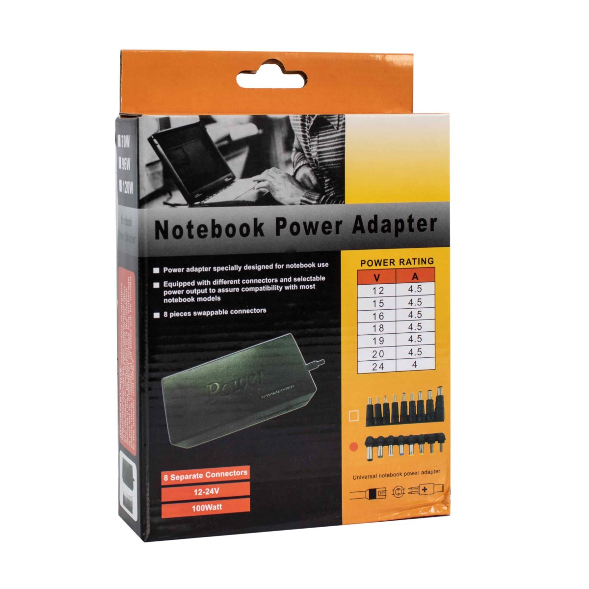 Imagen adicional 2 de Cargador de Notebooks Universal en Oferta