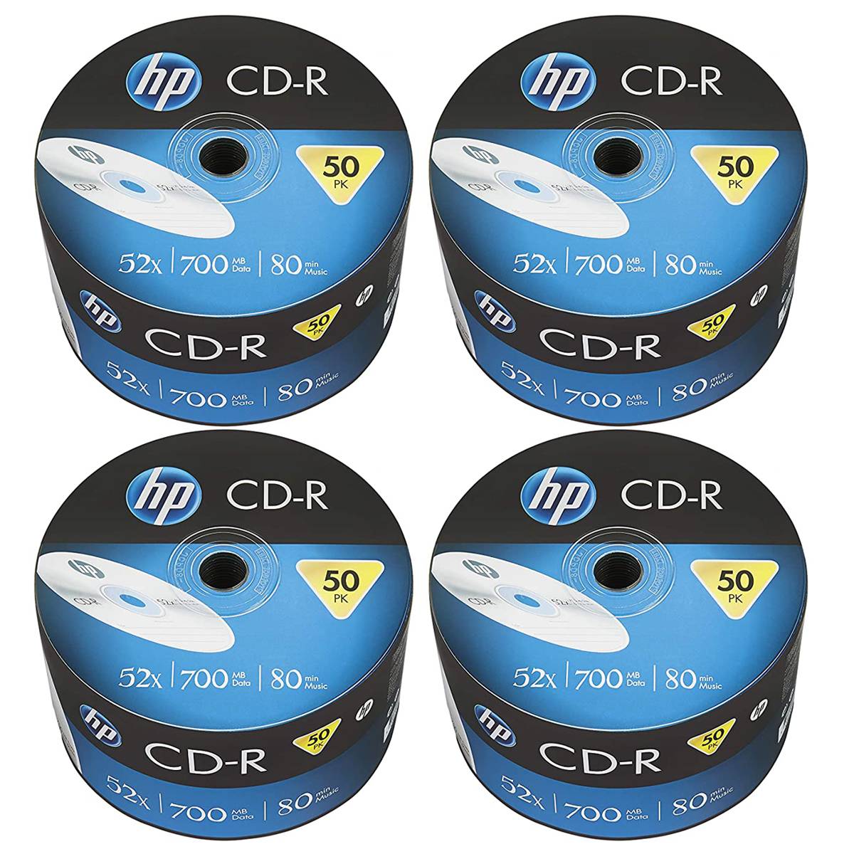 Imagen adicional 1 de CD -R Hp 52X | 700Mb | 200 unidades