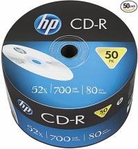 Foto del producto CD-R HP 52x 80 min 700mb Bulk 50 unidades