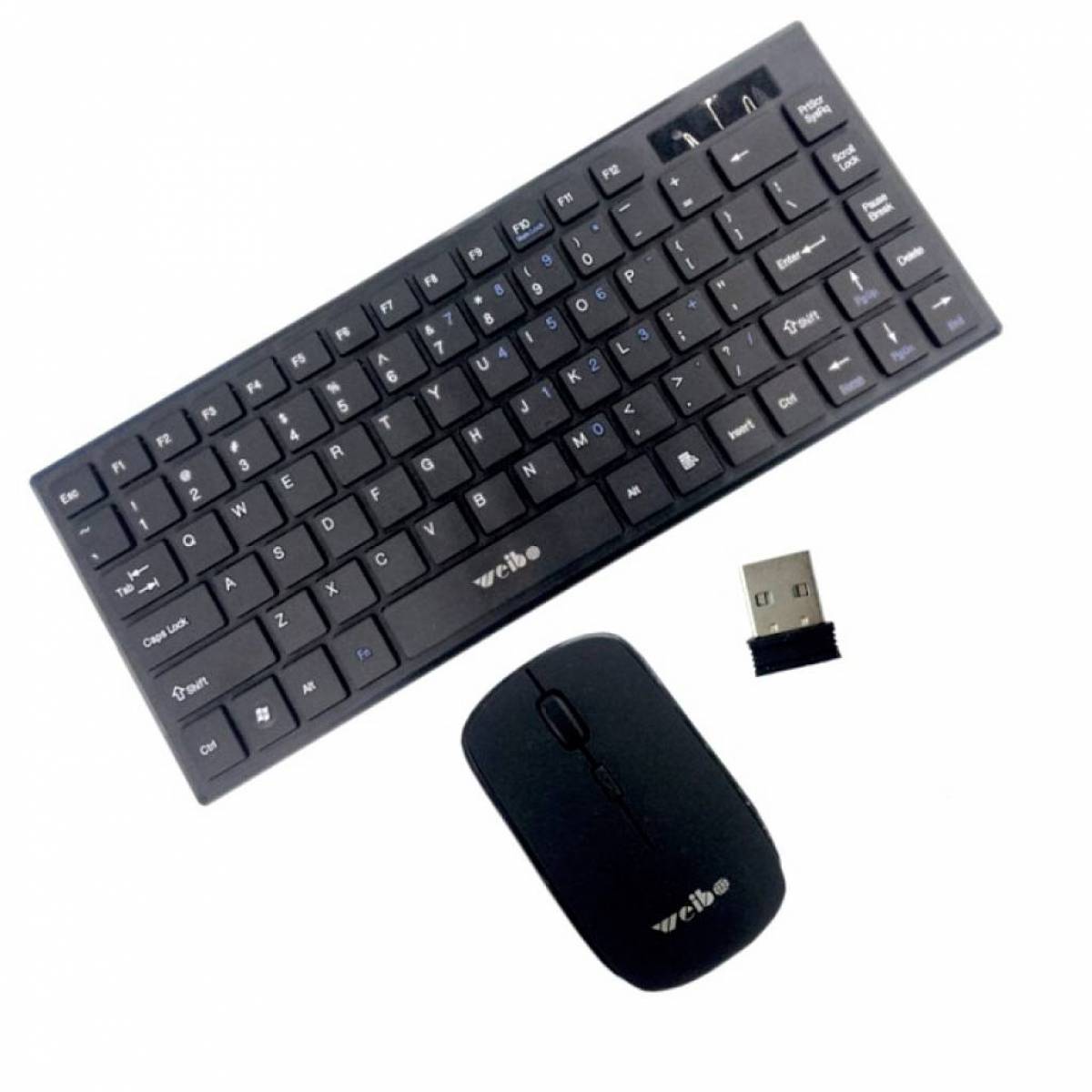 Imagen adicional 1 de Combo inalambrico de teclado mas mouse para pc