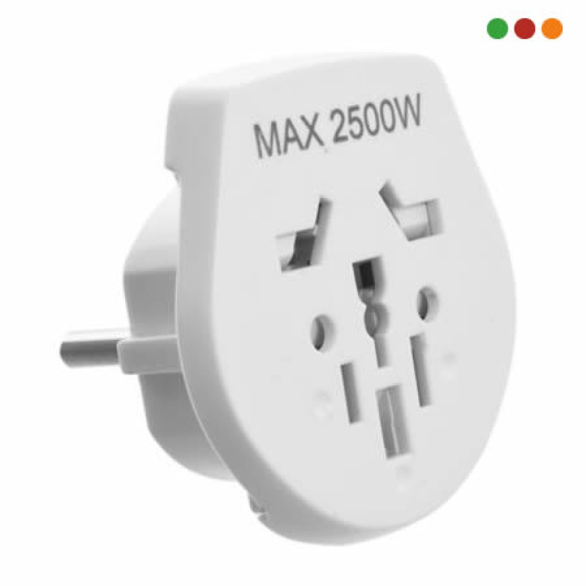 Imagen adicional 1 de Electricidad | Adaptador Universal a Schuko | Blanco