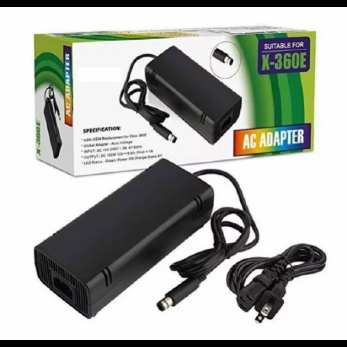 Imagen adicional 3 de Fuente directa a 220v  para X box 360 modelo E Super Slim