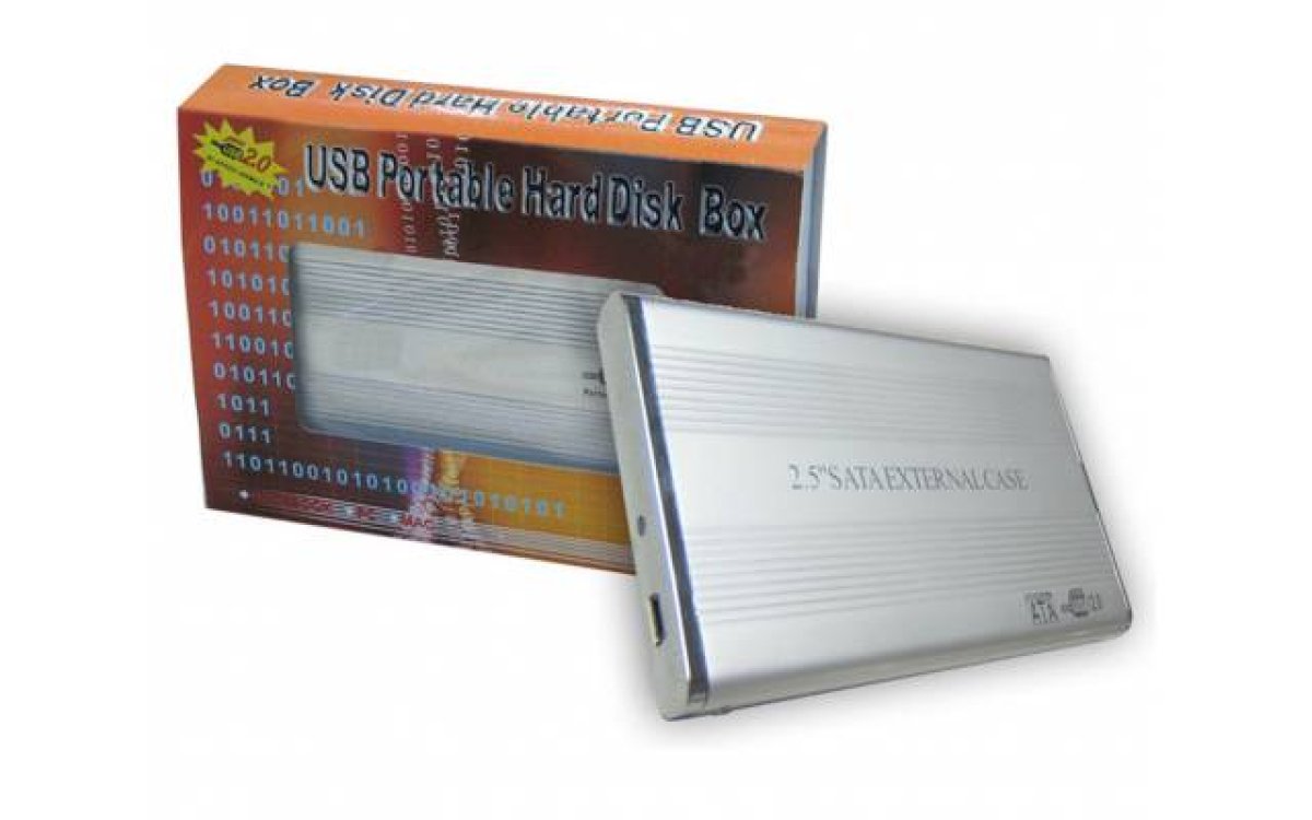 Imagen adicional 1 de Gabinete externo 2.5 USB 2.0 Xtreme SATA. Modelo 25EA.