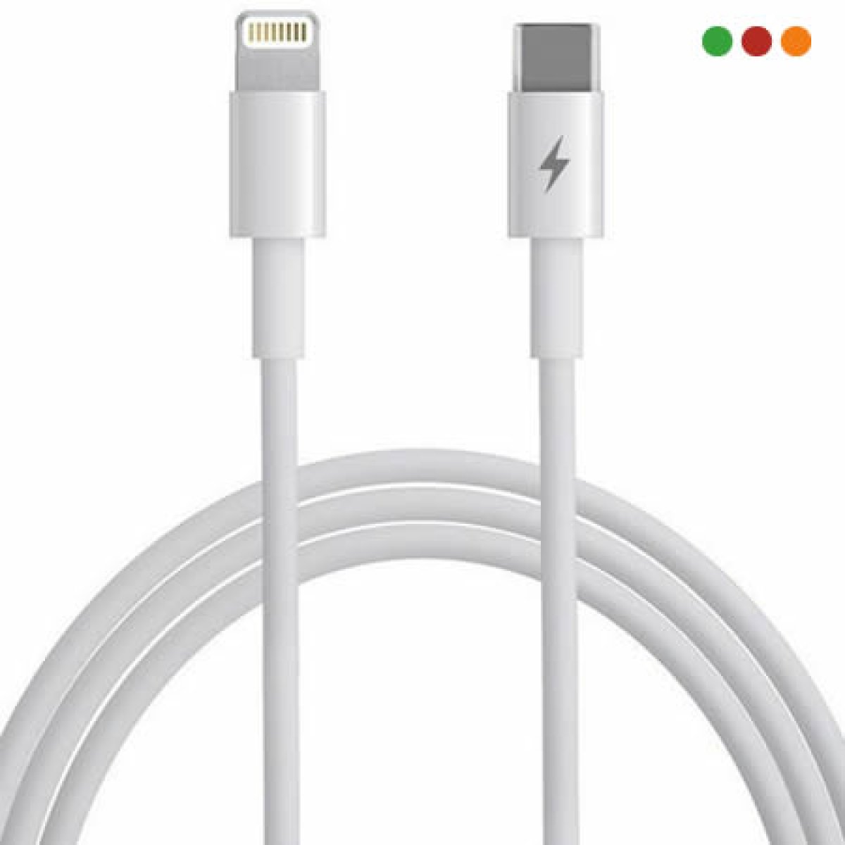 Imagen adicional 1 de iPhone - Cable USB C a Lightning 1 Mts | Generico