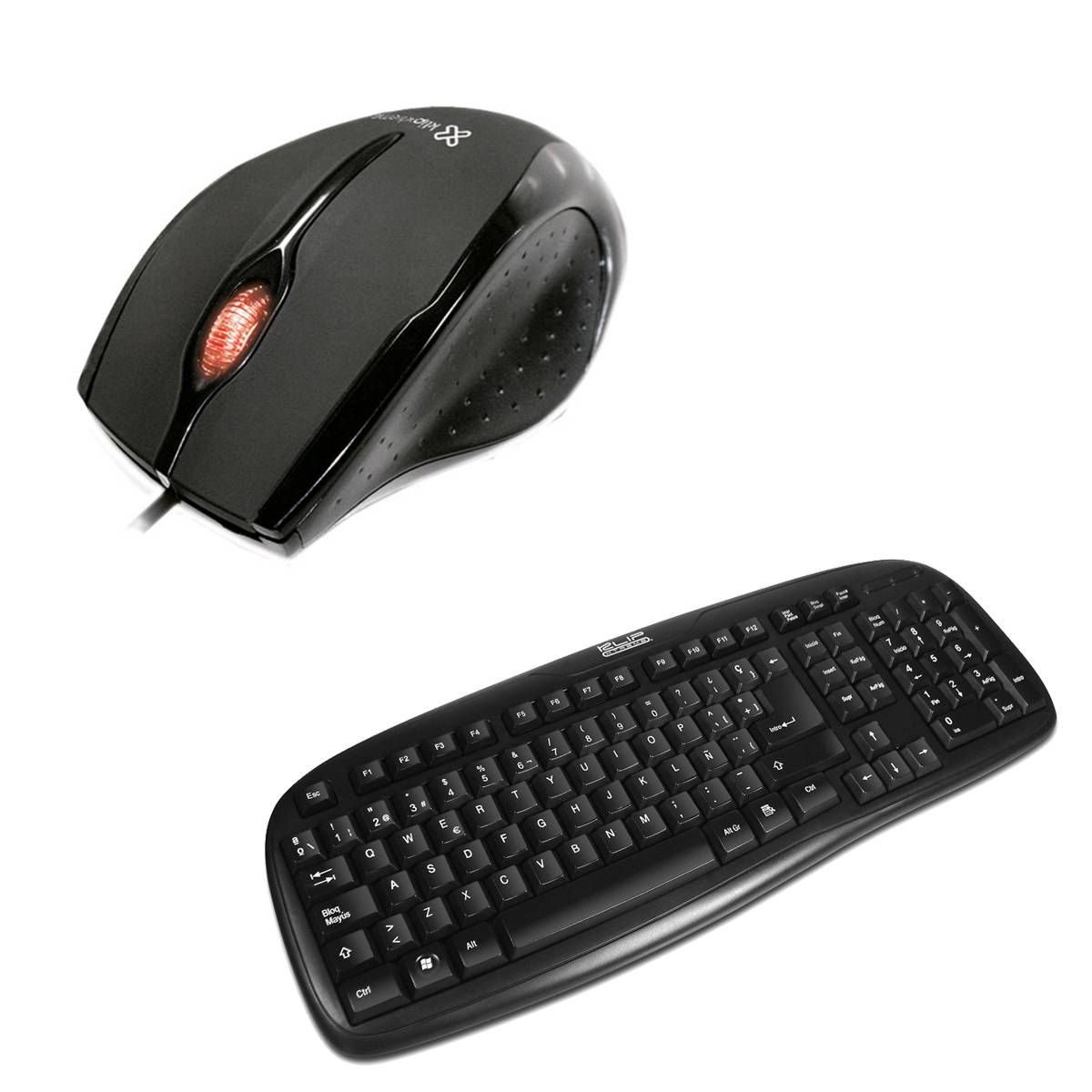 Imagen adicional 1 de Mouse Usb y teclado Usb Klip Xtreme combo