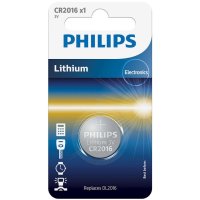 Foto del baner flotante de Pila de Litio Philips CR2016 3V Nuevo. Modelo CR2016/97.