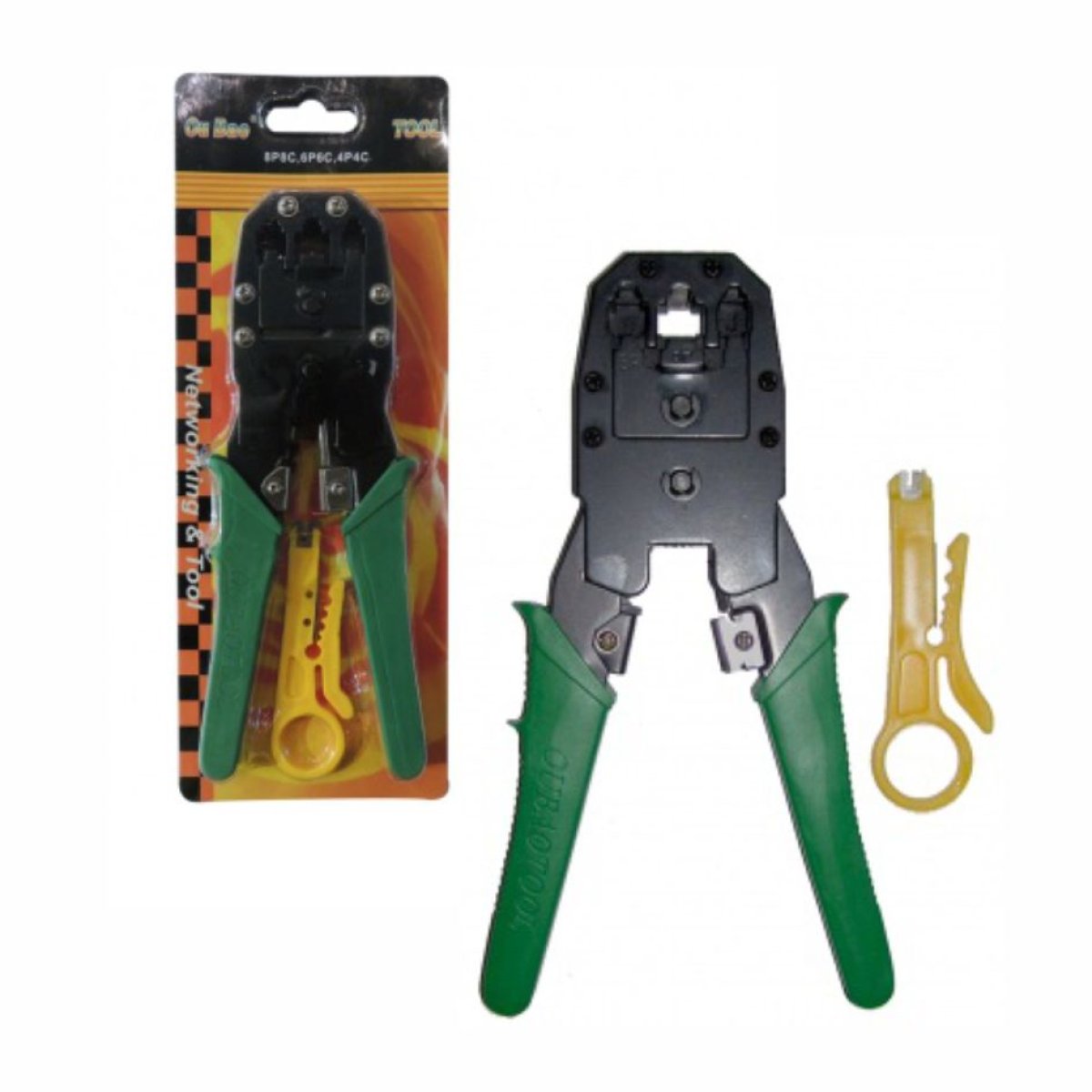 Imagen adicional 1 de Pinza crimpeadora para RJ45 , RJ11 , RJ12