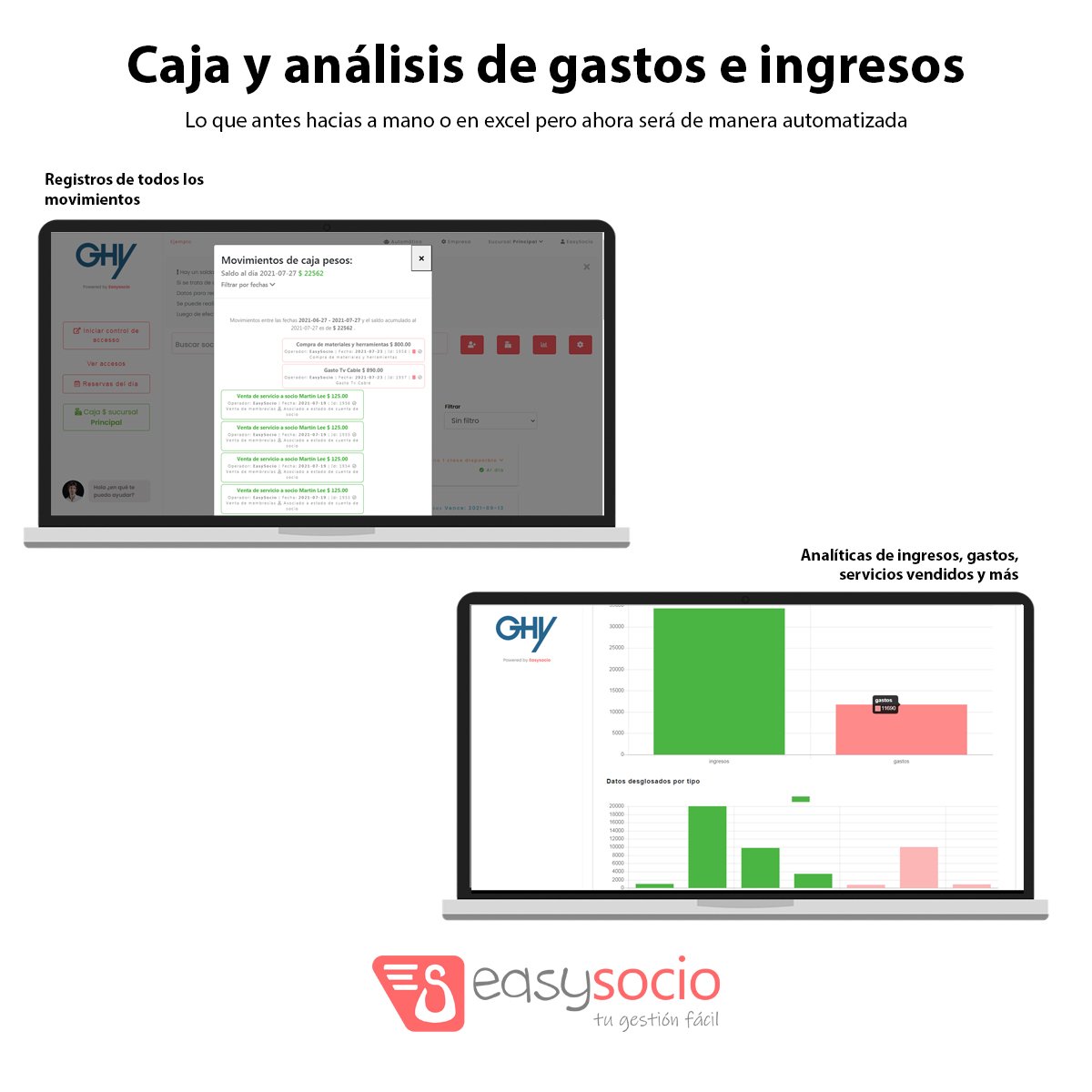 Imagen adicional 6 de Software para administrar academias de baile / por mes