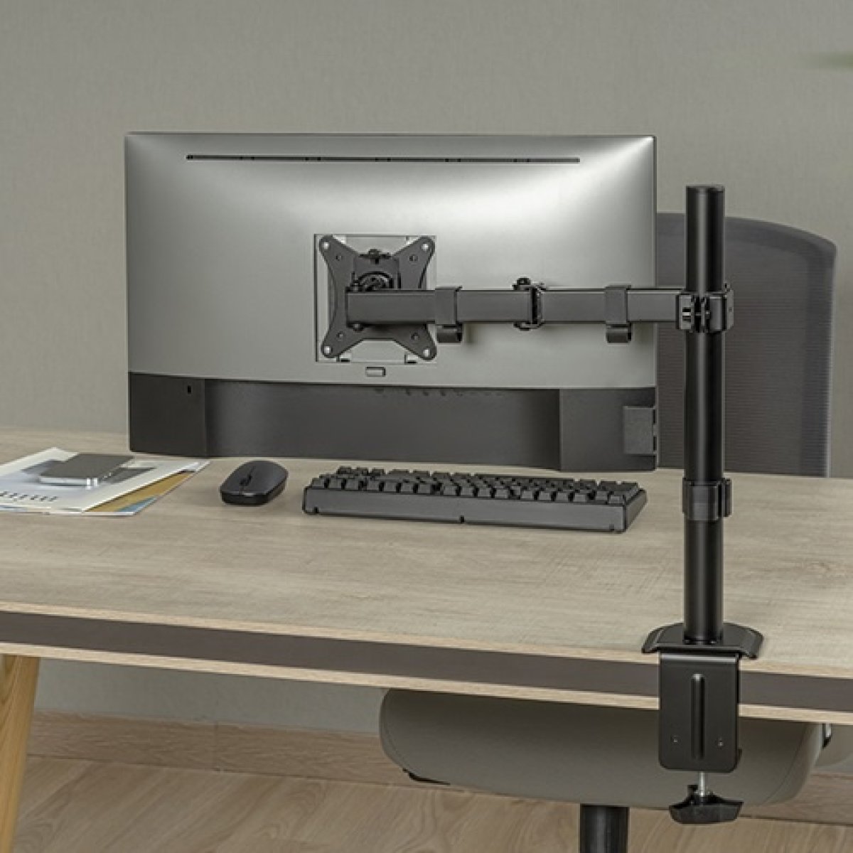 Imagen adicional 3 de Soporte con brazo para monitor hasta 27 de escritorio
