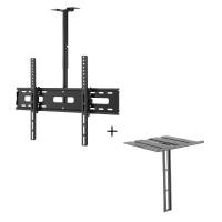 Foto del baner flotante de Soporte para techo TV LED hasta 60 con sop de canalera