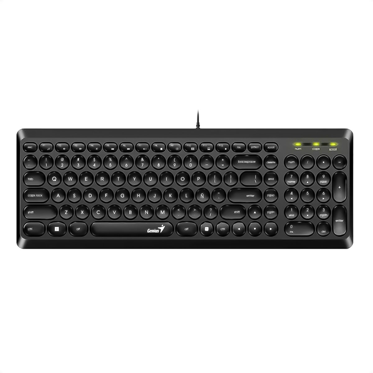 Imagen adicional 1 de Teclado USB Genius SlimStar Q200 para Pc o notebook