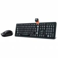 Foto del baner flotante de Teclado y mouse inalámbricos Genius diseño minimalista