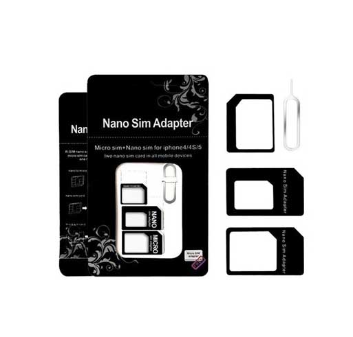Imagen adicional 1 de Adaptador sim para celulares 3 en 1 sim
