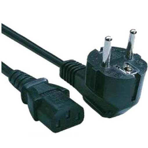 Imagen adicional 1 de Cable de poder Shuko de 3 metros para Pc