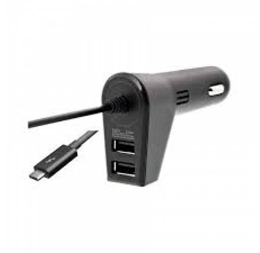 Imagen adicional 1 de Cargador doble para auto 2xUSB + USB C Klip Xtreme
