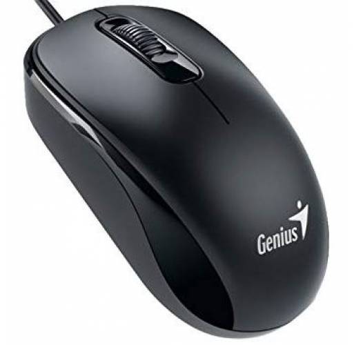 Imagen adicional 1 de Mouse Ps2 Genius DX-110  Negro para computadoras