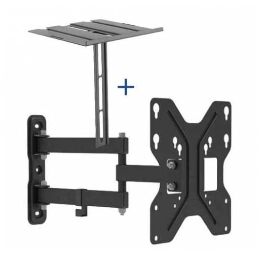 Soporte Tv Led Móvil 14 42 Universal Vesa 200x200 Interelec