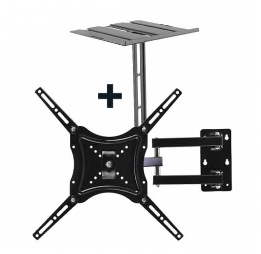 Imagen adicional 1 de Soporte para tv led de hasta 55 + soporte para canalera