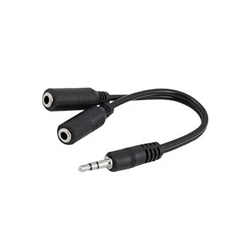 Imagen adicional 1 de Splitter de audio 3.5mm con cable plug