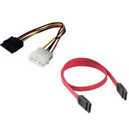 Foto del baner flotante de Cable Sata de Datos + Cable Sata de poder. En oferta !