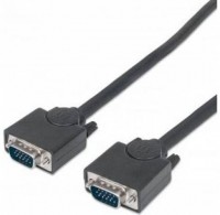 Foto del baner flotante de Cable vga macho a macho Manhattan blindado 1.8 metros